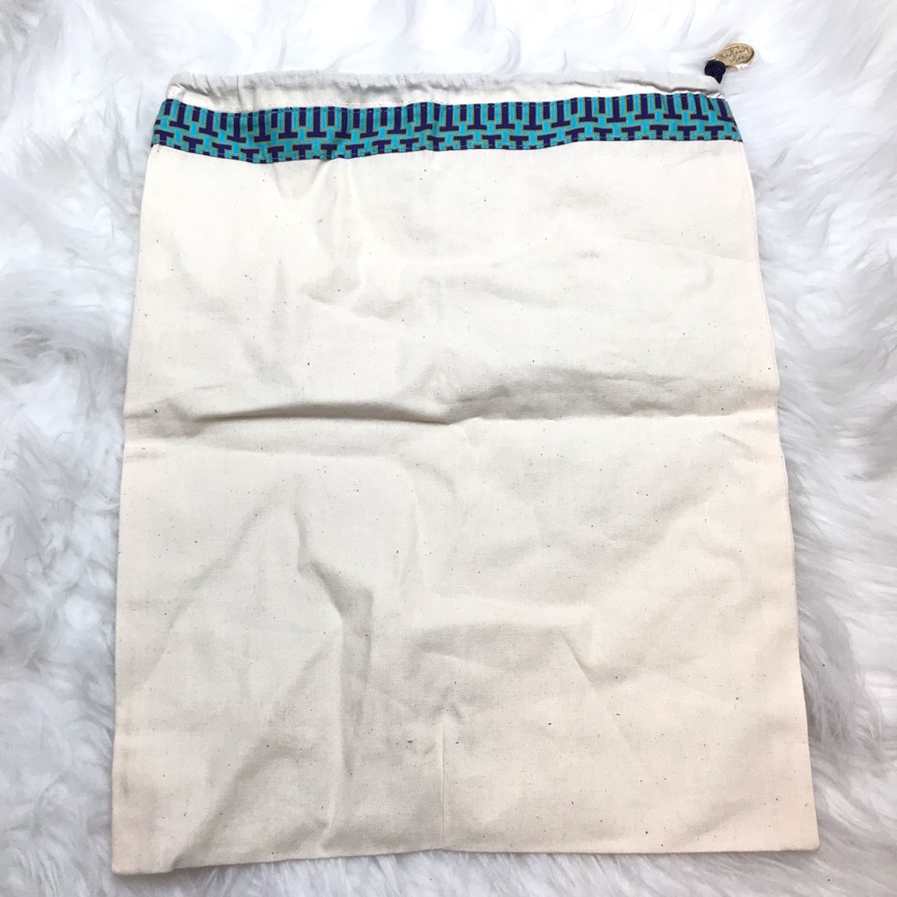 Authentic Tory Burch Large Dust Bag Drawstring Storage Bag